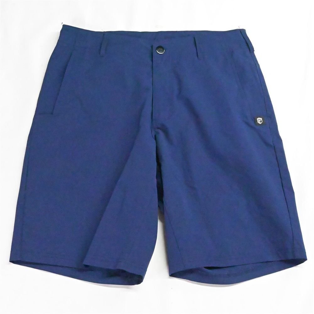 Born‎ Primative Small x 10" Navy Blue Stretch Athlete Patriot Hybrid Mens Shorts